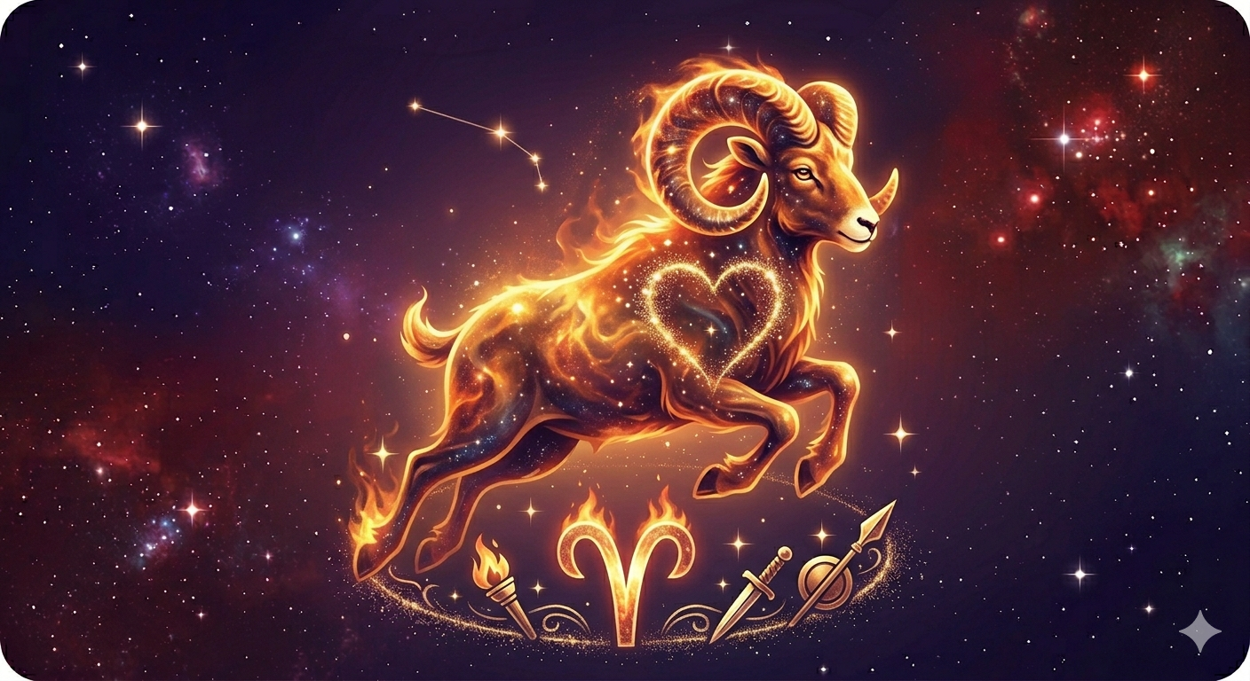 Venus in Aries astrology love representation